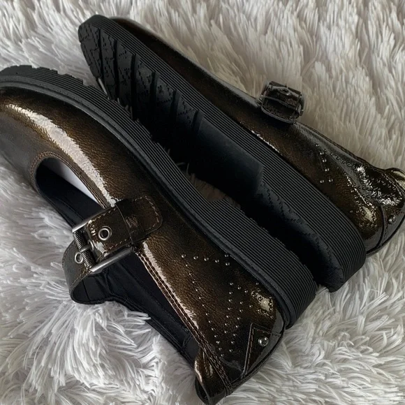 Zodiac Raya Buckle  Brown Mary Jane Flat - Picture 5 of 16